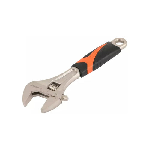 LLAVE FRANCESA KENDO MANGO ERGONOMICO 6" - 150 MM #15101(OF)