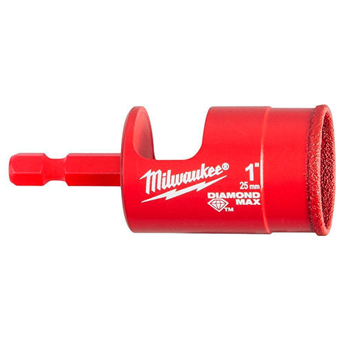 BROCA DIAMANTADA PORCELANATO 1 25MM MILWAUKEE 49-56-0517