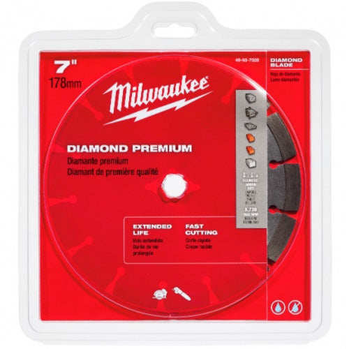 DISCO DIAMANTADO SEGMENTADO 7 HORMIGON MILWAUKEE 49-93-7020