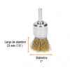 ESCOBILLA TRUPER DE COPA P/TALAD.GRUESA 1" # COM-1 (11595)