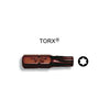PUNTA CROSSMAN MAGNET. TORX T-45 1/4" X 25MM # 44-314S (10 UNI.)