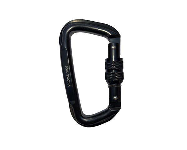 Mosquetón Carabinero Seguro Rosca 50kN