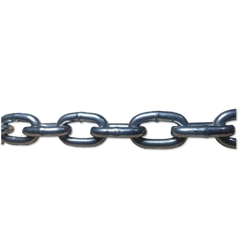 CADENA ACERO PULIDO ESLABON CORTO 16 MM (SACOS DE 5 MTS APROX).