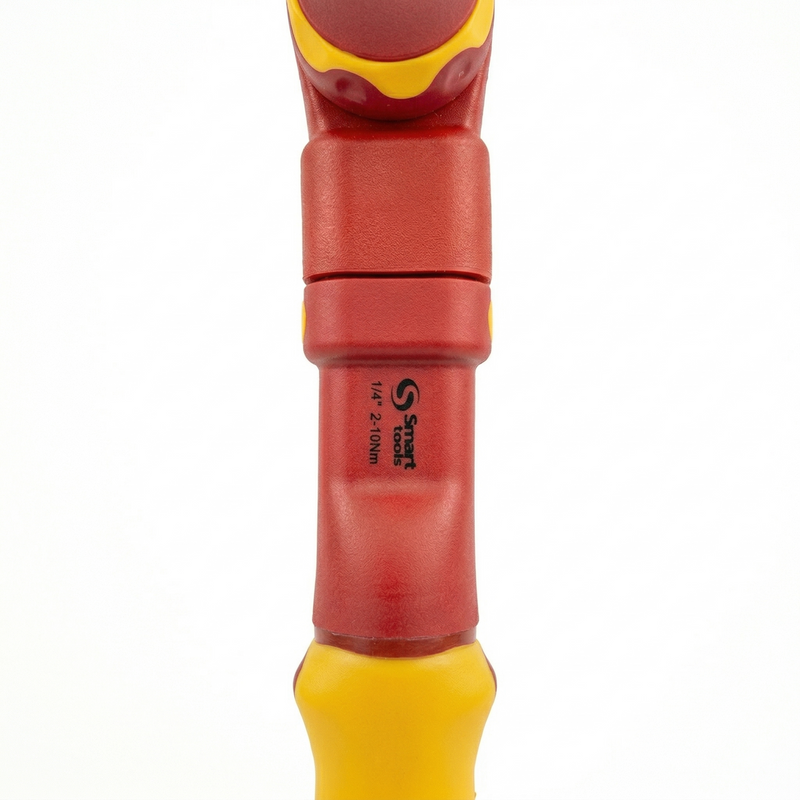 LLAVE DE TORQUE DE 1/4 DE 2-10NM LARGO 260MM CON CERTIFICADO DE CALIBRACION VDE 1000V(10371410)