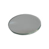 VIDRIO TRANSP REDONDO NACIONAL 50 MM DIAMETRO (PQTE. 25 PZAS)