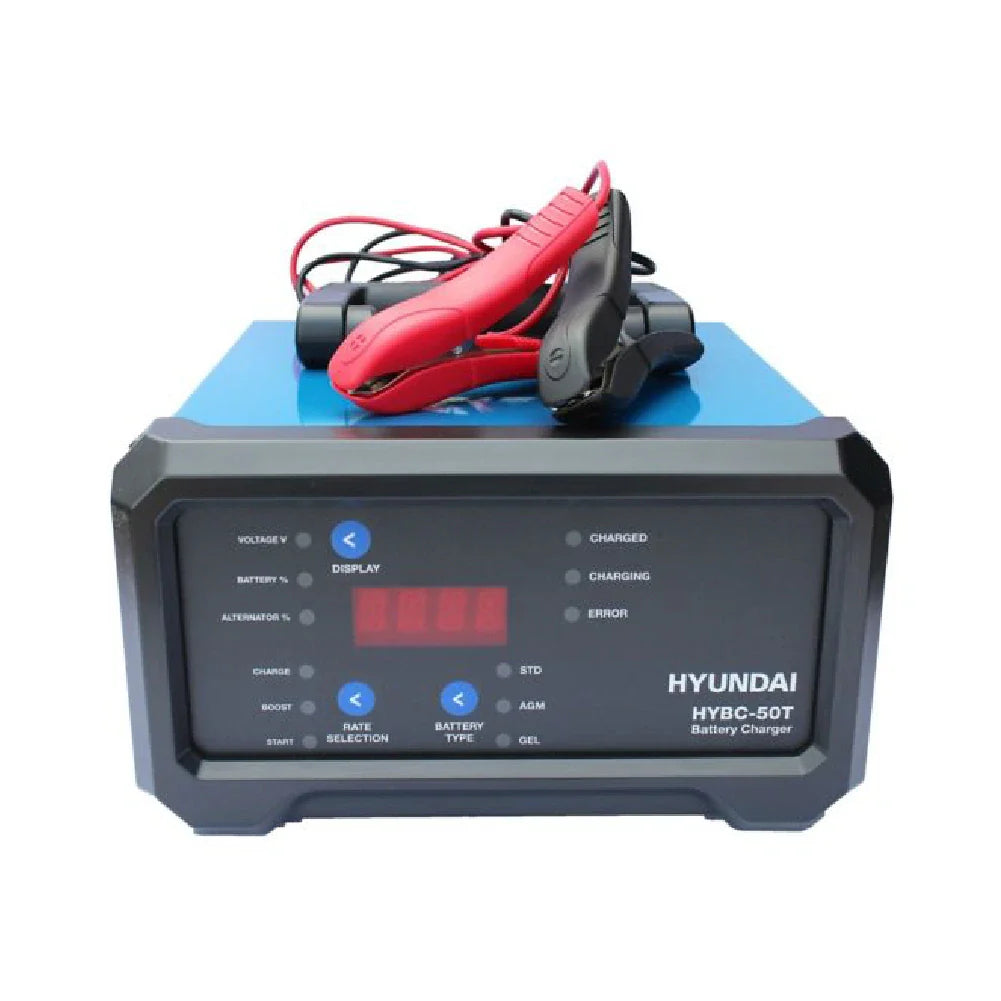 Cargador de Batería 12V Automático - HYUNDAI