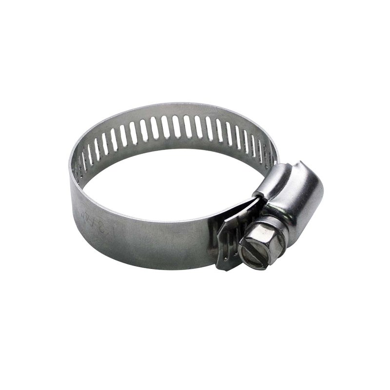 ABRAZADERA REF. KENDO INOX.3/4"-1.3/4" ANCHO 1/2" BOLSA 10 PZS # 50059
