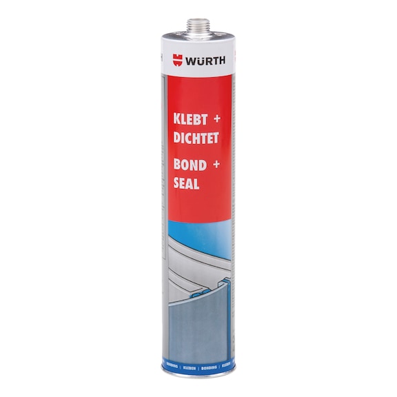 KD-ADHES/SELLANTE-CARTUCHO-BLANCO-300ML - WURTH - WURTH