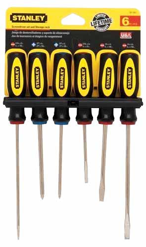ATORNILLADOR STANLEY # 60060 (64457) 6 PZAS(OF)