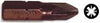 PUNTA CROSSMAN MAGNET. POZIDRIV #0 1/4"X25MM # 44-340 (10 UNI.) (OF)