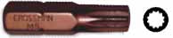 PUNTA CROSSMAN MAGNET. SPLINE M6 1/4"X25MM # 44-386 (10 UNI.) (OF)