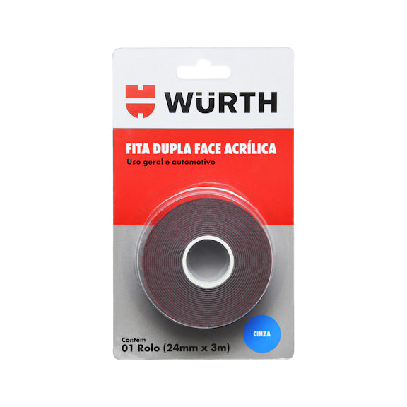 CINTA DOBLE FAZ BLANCA 9MMX1MMX15M - WURTH