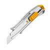 CUCHILLO CARTONAJE INGCO ALUMINIO 10 CMS. C/1 HOJA # HKNS11807