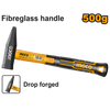 MARTILLO HOJALATERO INGCO M/FIBRA VIDRIO 500 GRS # HMH8180500(OF)