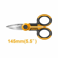 TIJERA ELECTRICISTA INGCO INOX.145 MM/5.5" # HES02855