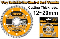 DISCO DIAMANTE TURBO INGCO 115 MM # DMD031151