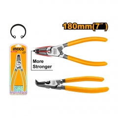 ALICATE INGCO - 180 MM /7" SEGURO INTERIOR CURVO # HCCP261804