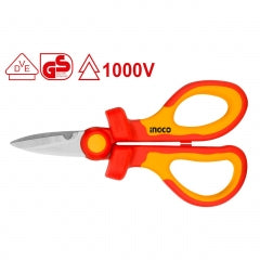 TIJERA INGCO ELECTRICISTA AISLADA 1000V PROF. 16 CMS # HISS1601
