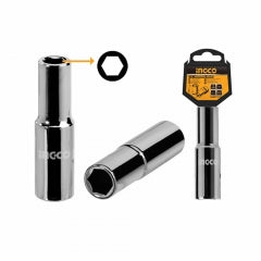 DADO LARGO INGCO 6 PTA 1/2 DR 30 MM # HHAST12303L