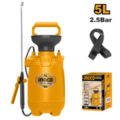 FUMIGADOR 5 LITROS CON VALVULA SEGURIDAD # HSPP30502 - INGCO