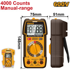 MULTITESTER INGCO DIGITAL  INDUSTRIAL 600V #  DM36002