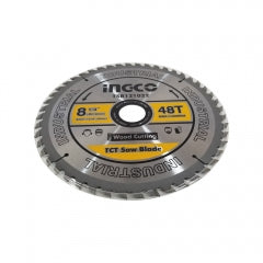 DISCO DE SIERRA CIRCULAR INGCO P/MADERA 48 DTS.210MM-8.1/4" # TSB121022