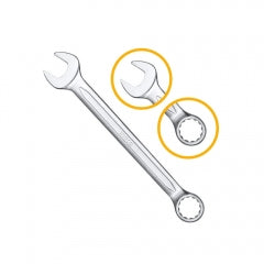 LLAVE PUNTA Y CORONA INGCO 25 MM # HCSPA251