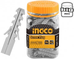 TARUGOS PLASTICOS INGCO10 X 50 MM (ENVASE 40 PIEZAS) # HWSP1005011(OF)