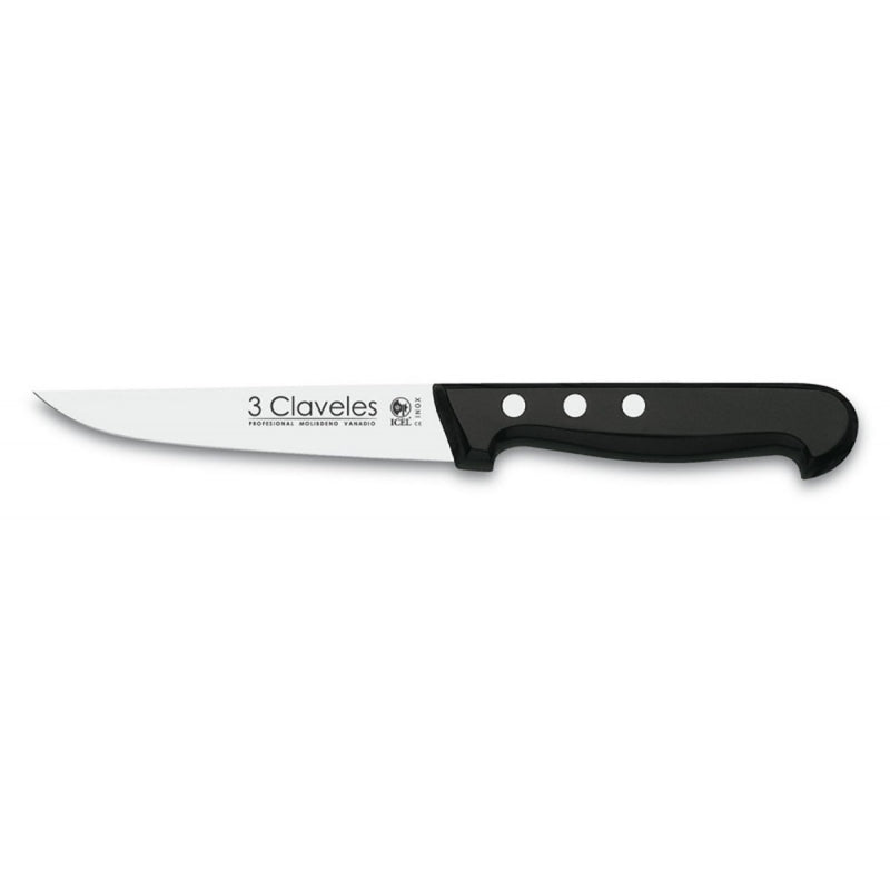 CUCHILLO TRES CLAVELES # 935 INOX MGO ABS5 13.5CMS COCINA