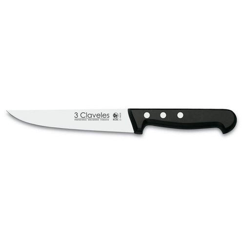 CUCHILLO TRES CLAVELES # 937 INOX MGO ABS 15.5CMS COCINA
