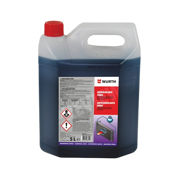 ANTICONGELANTE RADIADOR PURO ROSA 1L - WURTH