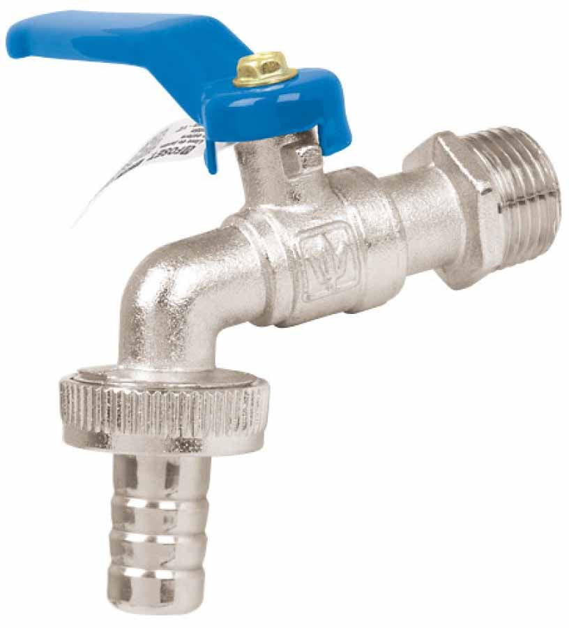 LLAVE RIEGO PRETUL (FOSET) (TRUPER) DE ESFERA # LL-21P 1/2" (23146)