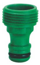 UNION LLAVE HE 3/4" PLASTICA # HL015