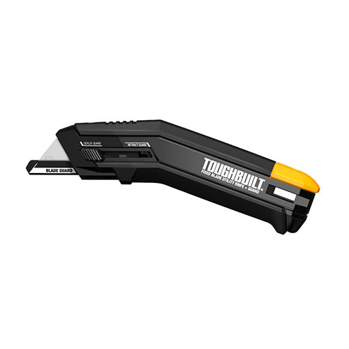 CUCHILLO CARTONERO CURVO RETRACTIL CON SEGURO TOUGHBUILT