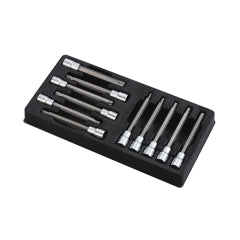 DADO HANS 1/2" DR PTA. XZN-HEX.-TORX JGO. 11 PZS. # TT-46 (OF)