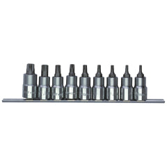 DADO HANS 1/2" DR PUNTA TORX T30-70 JGO. 8 PZAS # 46024-8C (OF)