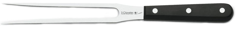 TENEDOR TRES CLAVELES # 1116 (1115) INOX UNIBL 20 CMS