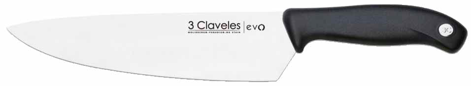 CUCHILLO TRES CLAVELES # 1357 COCINERO EVO 20 CMS