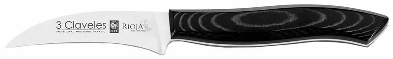 CUCHILLO TRES CLAVELES-RIOJA #1409 MONDADOR 8 CMS (OF)