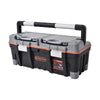 CAJA HERRAMIENTAS TACTIX #320312 PLAST.C/DOBLE ORGANIZADOR 66 CM(OF)
