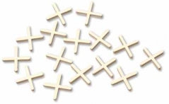 SEPARADOR CERAMICA TACTIX # 284154 4.0 MM - CAJA 250 PZAS.