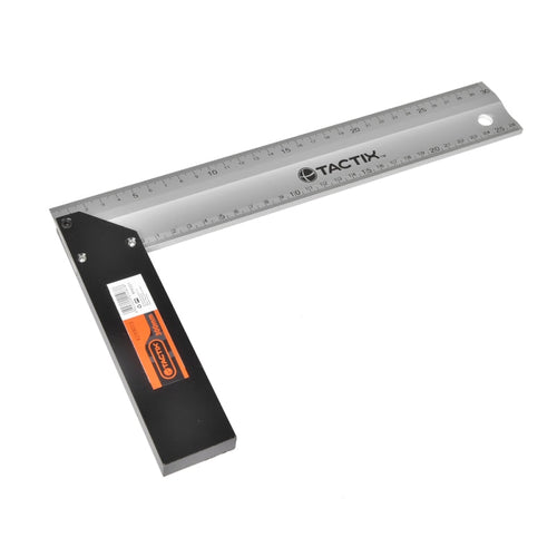 ESCUADRA CARPINTERO TACTIX ALUMINO # 239013 12"