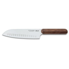 CUCHILLO TRES CLAVELES (OSLO) # 1433 INOX MGO MAD 17.5CMS SANTOKU
