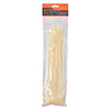 AMARRA PLASTICA TACTIX # 408033 BLANCA BOLSA 100 PZAS.LARGO 350MM