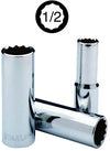 LLAVE DADO LARGO STANLEY 12 PTA 1/2 DR -11/16"  #86484(OF)