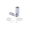DADO LARGO CROSSMAN 6 PTA 1/2 DR #96-416- 8 MM