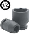 LLAVE DADO IMPACTO STANLEY 6 PTA 1/2 DR 89688-7/8" (OF)