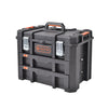 CAJA HERRAMIENTAS TACTIX #320362 C/2 CAJONES DIVISORES 37.1X52.8X39.9 CM
