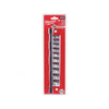JUEGO DE DADOS 10PZS MM 3/8 MILWAUKEE 48-22-9503