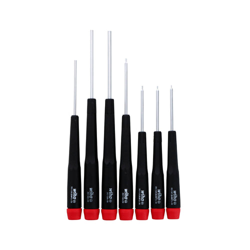 Set atornilladores allen precisión 7 pcs (mm)